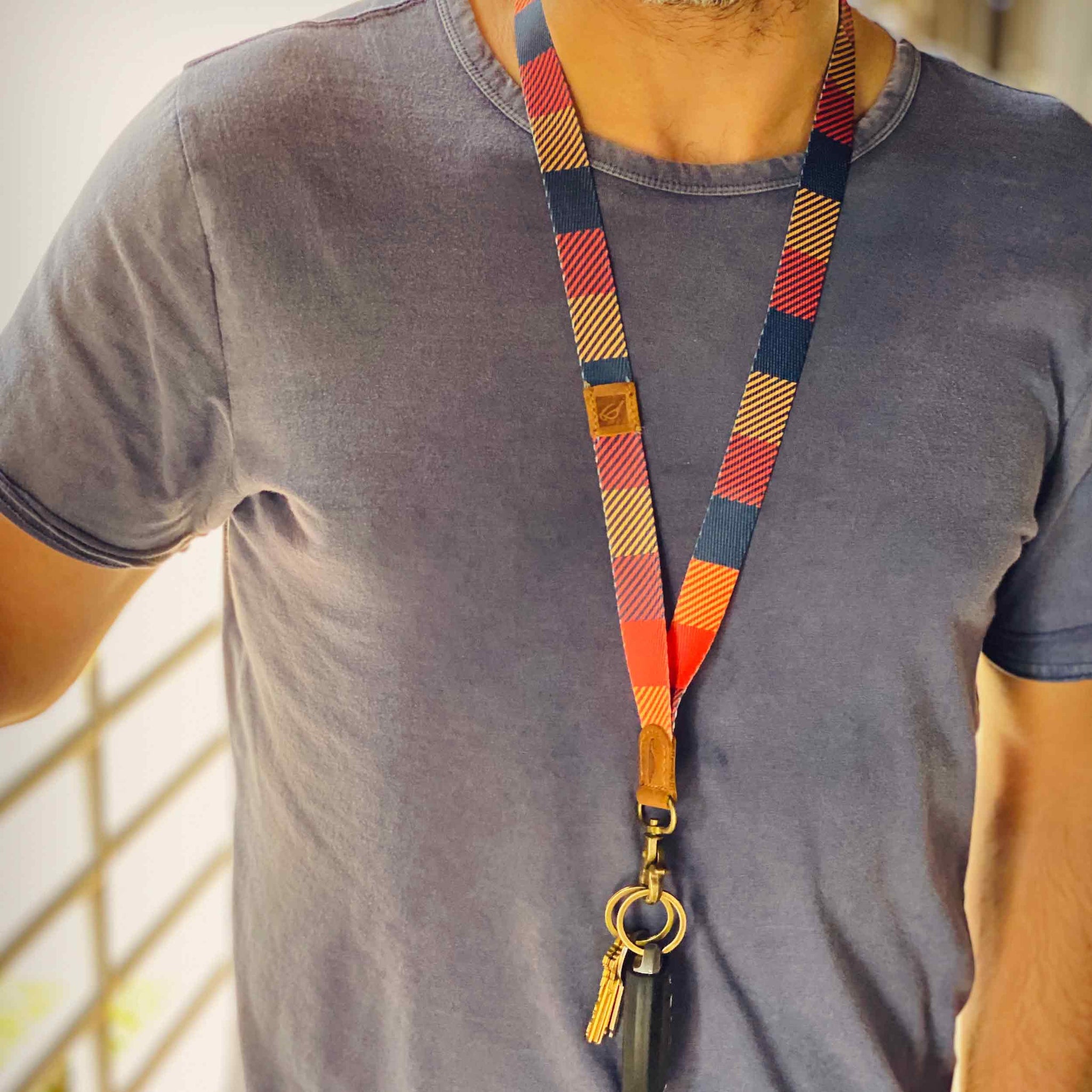 Autumn | Neck Lanyard for Keys | POCKT®
