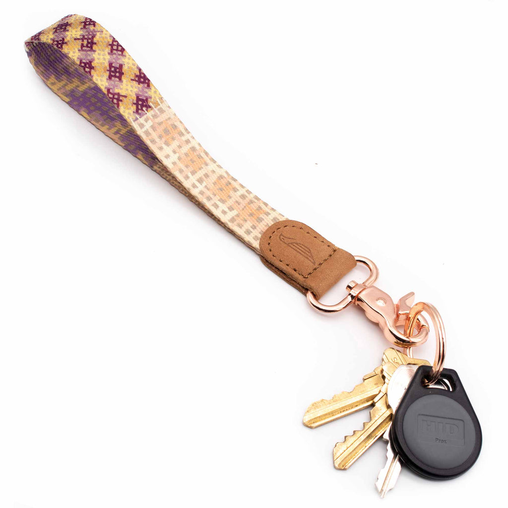 Patchwork Wrist Lanyard for Keys POCKT®