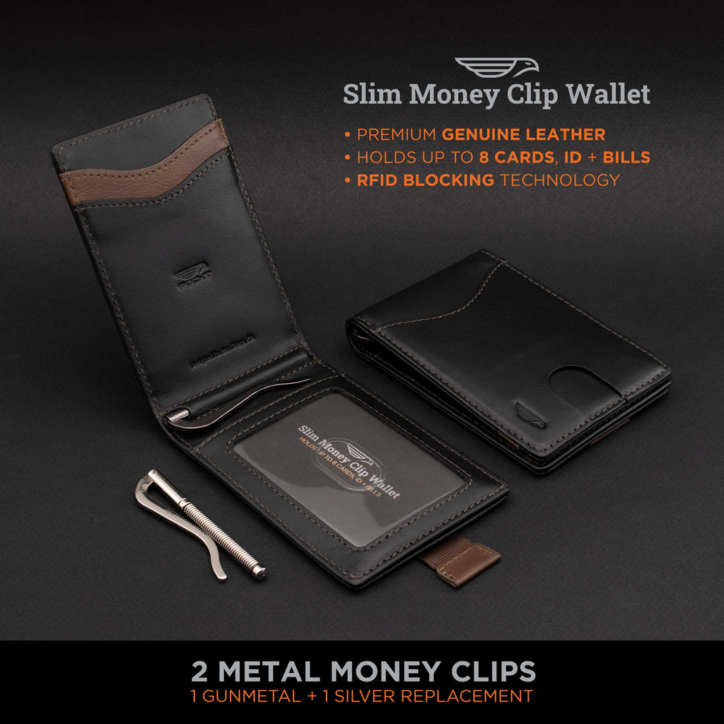 Pockt Men's Slim Bifold Wallet